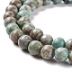 Chapelets de perles maifanite/maifan naturel pierre  G-P451-01B-D-4