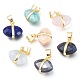 Natural & Synthetic Gemstone Charms G-L528-18-1