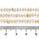 Chapelets de perles en quartz de rutile naturel G-J400-C11-02-5