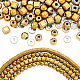 Cheriswelry 4 Strands 4 Styles Electroplated Non-magnetic Synthetic Hematite Beads Strands G-CW0001-12G-1