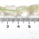 Brins de perles de topaze naturelle brute et brute G-P528-B02-02-4