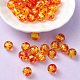 Perles d'ambre d'imitation de résine RESI-YW0001-49-2