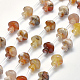 Chapelets de perles en agate naturelle de fleurs de cerisier G-P319-16-A-1