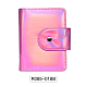 20 Slots Shiny Laser Imitation Leather Rectangle DIY Nail Art Image Plate Storage Bags MRMJ-R085-018B-1