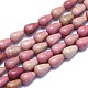 Chapelets de perles en rhodonite naturelle G-K310-G02-1