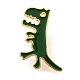 Emaille-Brosche mit Dinosaurier-Motiv JEWB-B013-01G-1