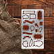Benecreat stencil per fustelle in acciaio inossidabile 4 pz 4 stile DIY-BC0003-51-6
