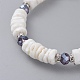 Bracelets de perles de perles heishi BJEW-JB04747-3