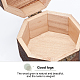 Caja de madera de pino CON-WH0076-24-5