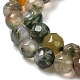 Chapelets de perles en agate mousse naturelle G-H302-A03-01-4