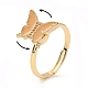 Butterfly Fidget Ring for Anxiety Stress Relief RJEW-P024-01A-3