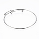 Adjustable 304 Stainless Steel Bangles BJEW-H522-01P-3