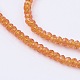 Glass Beads Strands GLAA-G045-B-4
