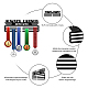 Fashion Iron Medal Hanger Holder Display Wall Rack ODIS-WH0021-005-4