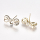 Accessoires de clous d'oreilles en alliage PALLOY-T055-92-1