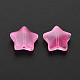 Two Tone Transparent Spray Painted Glass Beads GLAA-T022-25-C06-3
