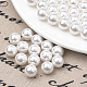 Hebras de perlas de imitación de plástico ecológico MACR-S285-2.5mm-04-1