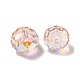 Perles en verre electroplate&nbsp;EGLA-Z004-01B-17-3