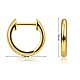 Brass Cuff Earrings and Hoop Earrings Sets EJEW-BB35145-5