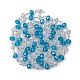Olycraft glass rondelle бусины цепочки для изготовления ожерелий AJEW-OC0001-73-2