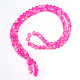 Baking Painted Crackle Glass Beads Strands X-CCG-S001-10mm-09-2