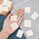 Sunnyclue 10 листы 10 стиля самоклеющиеся латунные наклейки DIY-SC0015-27G-3