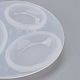 Stampo per ciondolo in silicone ovale DIY-F060-01-3