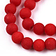 Opaque Glass Beads Strands GLAA-T032-P8mm-MD04-2