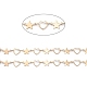 Handgefertigte Perlenketten aus Messing CHC-S002-02G-2