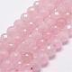 Chapelets de perles en quartz rose naturel G-D840-21-8mm-1