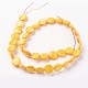 Eau douce naturelle de coquillage perles brins BSHE-L036-33A-2
