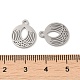 304 Stainless Steel Charms STAS-J042-11P-3
