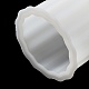 Diyの花瓶シリコーン金型  レジン型  UVレジン用  エポキシ樹脂工芸品作り  ホワイト  76x74x82mm  内径：63x63mm DIY-F144-02B-4