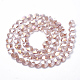 Perles en verre electroplate EGLA-Q091-10mm-A15-2