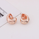Alloy Clip-on Earrings EJEW-L195-20RG-6