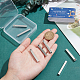 10 шт. подвески из нержавеющей стали 304 FIND-SC0010-30-3