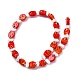 Handgemachte Murano Glas Perlen Stränge&nbsp;LAMP-G154-07M-4