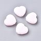 Heart PVC Plastic Cord Lock for Mouth Cover KY-D013-04J-2