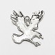Águila / halcón charm colgantes de la aleación de zinc de estilo tibetano PALLOY-N0110-06AS-2