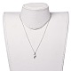 Colliers avec pendentif en laiton avec zircon cubique NJEW-JN02619-03-5