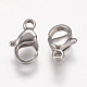 304 Stainless Steel Lobster Claw Clasps STAS-P185-9-P-2