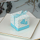 Boîte-cadeau carrée pliable en papier créatif PAAG-PW0001-097F-1