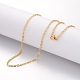 Ion Plating(IP) 304 Stainless Steel Necklace MAK-G004-01G-1
