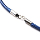 Accessoires de confection collier cordon rond ciré MAK-XCP0001-07-3