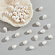Nbeads 1 brin environ 35 perles de coquillage naturel de 8 mm BSHE-NB0001-25-5