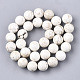 Brins de perles de magnésite naturelle G-S350-12mm-01-2