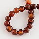 Natural Agate Round Bead Strands G-R197-6mm-2