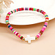 Bracelets en argile polymère croisés faits main de style bohème&nbsp;VQ7310-4