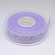 Цветок печатных Grosgrain ленты подарочная упаковка поделки hairbow лента SRIB-D007-25mm-03-2
