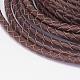 Braided Leather Cord WL-E025-6mm-A13-1